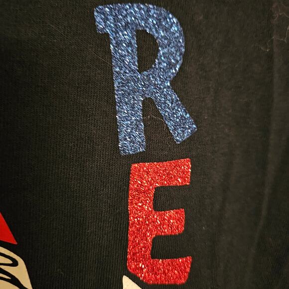 'Oh, the places you'll go when you read' Suess themed black short sleeve tee Lg. - Picture 8 of 8